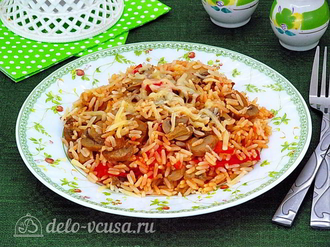 Рецепт риса по-милански