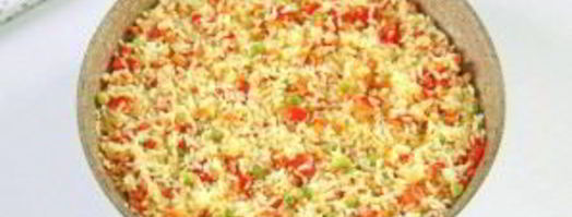 рис с горохом и сладким перцем. Шаг 6