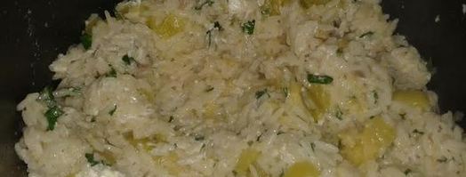 рис с кабачками и фетой. Шаг 9