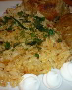 Рис с котлетами в мультиварке