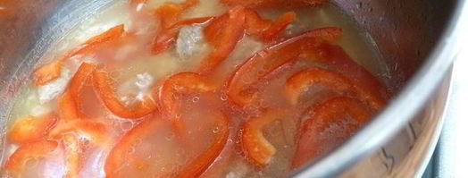 рис с креветками по-креольски. Шаг 7