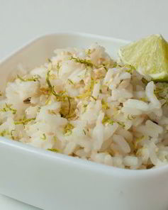 Рис с кунжутом и лаймом