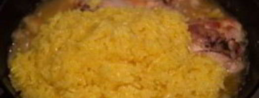рис с курицей и ананасами. Шаг 8