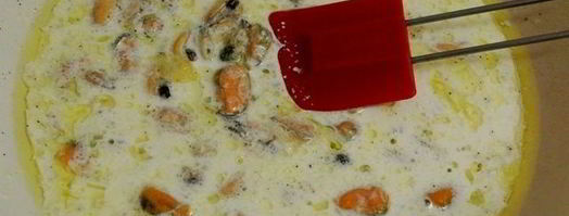 рис с мидиями в соусе. Шаг 5