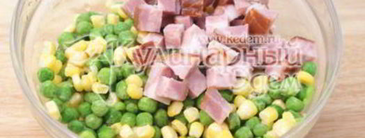 рис с овощами и сыром фета. Шаг 3