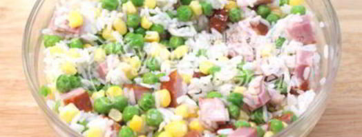 рис с овощами и сыром фета. Шаг 4