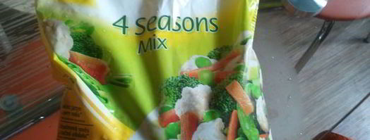 рис с замороженными овощами. Шаг 3