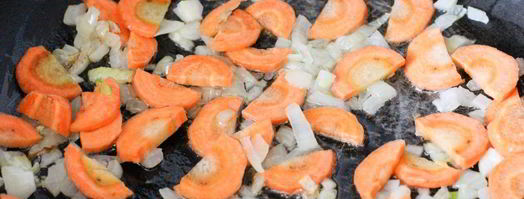 рис с зеленым горошком. Шаг 4