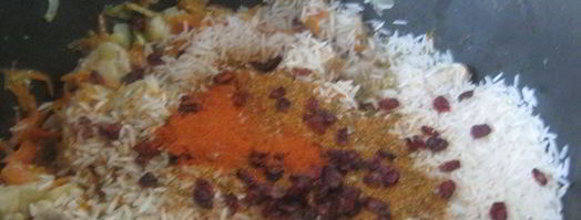 рис со свининой и овощами в мультиварке. Шаг 3