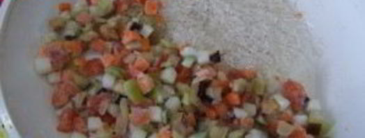 рис, тушенный с овощами. Шаг 2