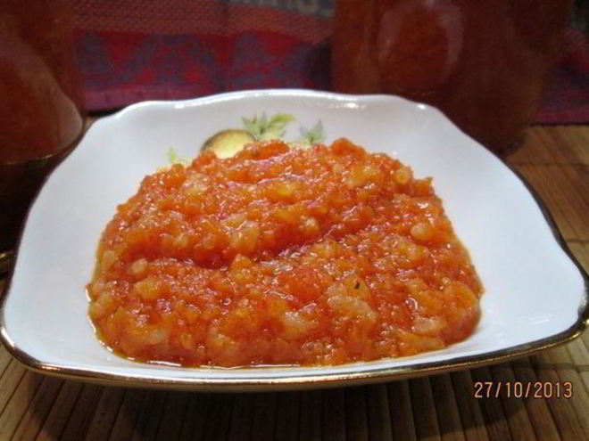 Рецепт риса в томате