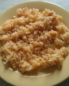 Рис жареный с морковью и луком