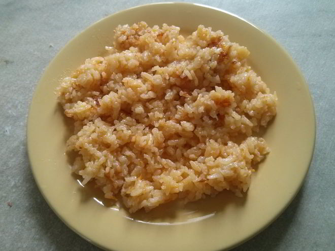 Рецепт риса жареного с морковью и луком