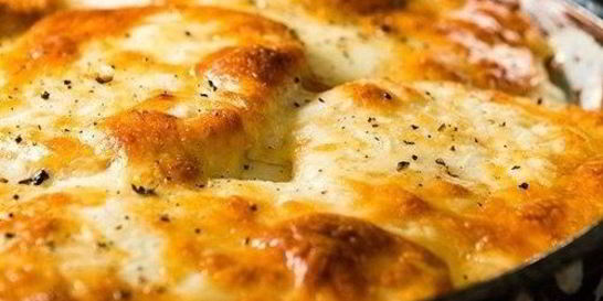 Сливочный картофель эскалоп