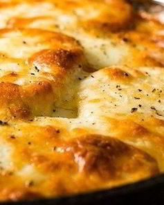 Сливочный картофель эскалоп