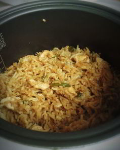 Терияки рис с курицей в мультиварке