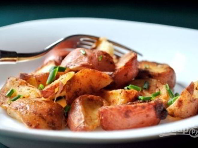 Рецепт жареной картошки на сковороде