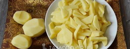 жареная картошка на сливочном масле. Шаг 3