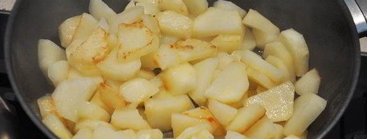 жареная картошка с беконом. Шаг 2