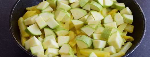 жареная картошка с кабачками. Шаг 9