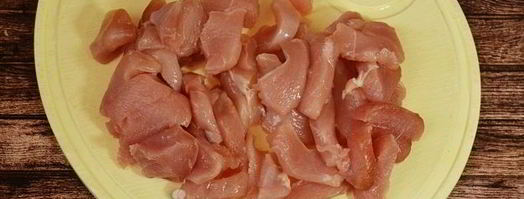 жареная картошка с курицей в мультиварке. Шаг 5