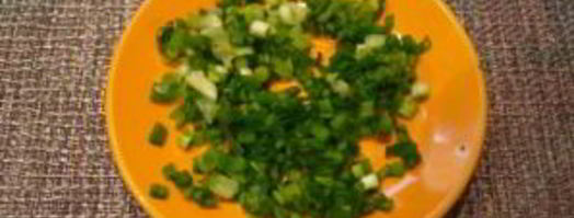 жареная картошка с зеленью. Шаг 2