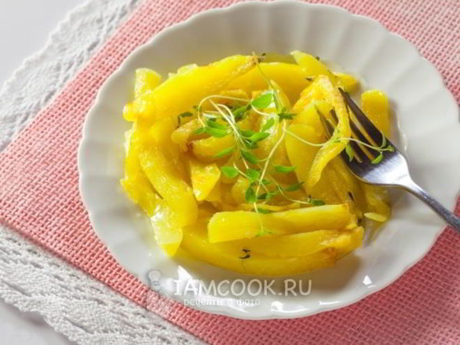 Рецепт жареной картошки в микроволновке
