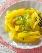 Жареная картошка в микроволновке