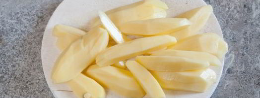 жареная картошка в микроволновке. Шаг 3