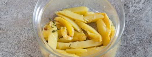 жареная картошка в микроволновке. Шаг 6