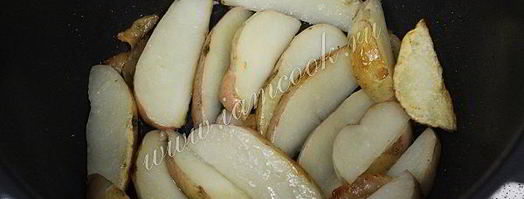 жареная картошка в мультиварке. Шаг 6