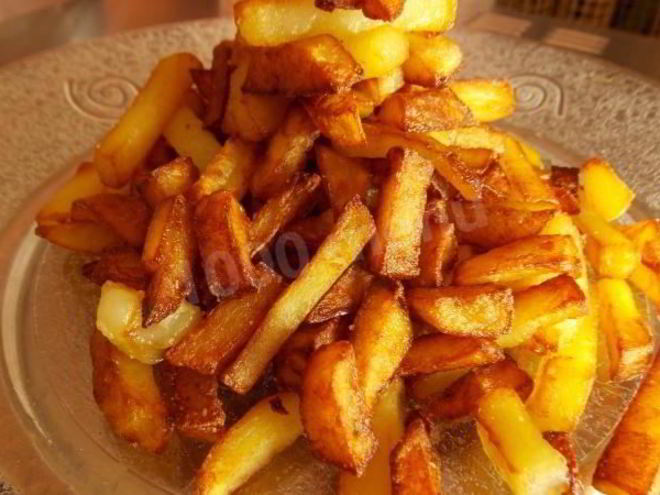 Рецепт жареной ны оливковом масле картошка