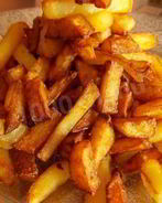 Жареная на оливковом масле картошка