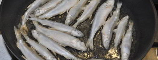 жаренная корюшка. Шаг 5