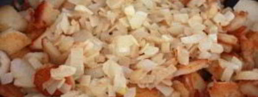 жареный картофель с луком. Шаг 6