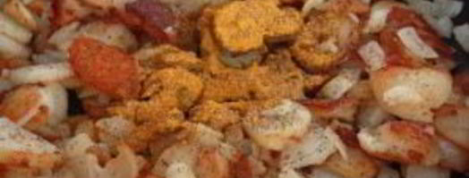 жареный картофель с луком. Шаг 7