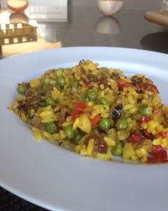 Жареный рис карри