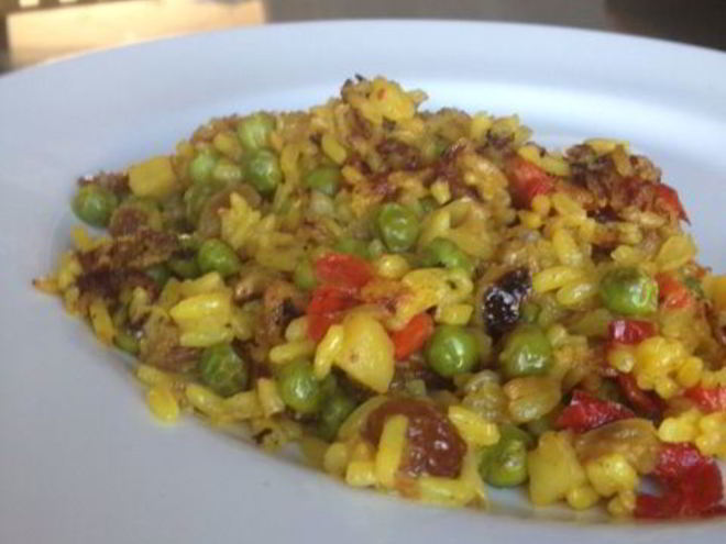 Рецепт жареного риса карри