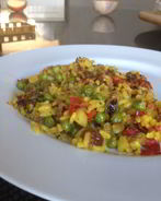 Жареный рис карри