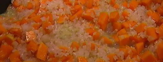 зимний рис с тыквой и кедровыми орехами. Шаг 6