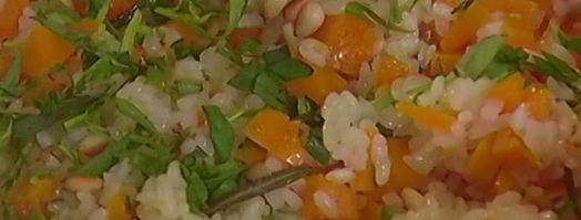 зимний рис с тыквой и кедровыми орехами. Шаг 9