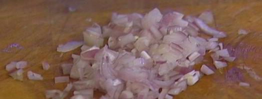 золотистый рис с кинзой и кедровыми орешками. Шаг 2