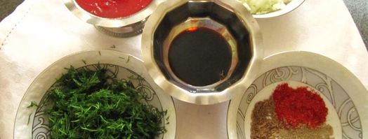 золотистый рис с паштетом из маша. Шаг 3