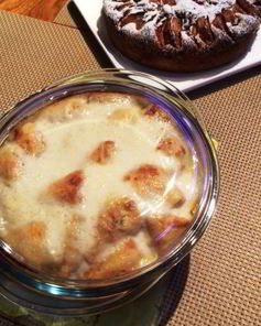 Блинные голубцы под соусом Бешамель