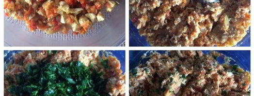 блинные голубцы под соусом бешамель. Шаг 4