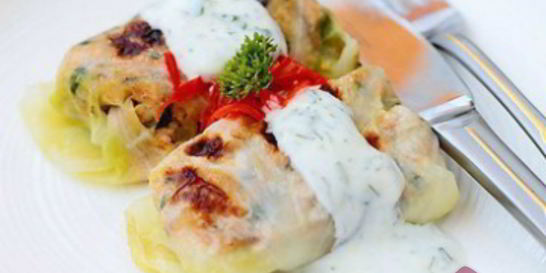 Диетические голубцы