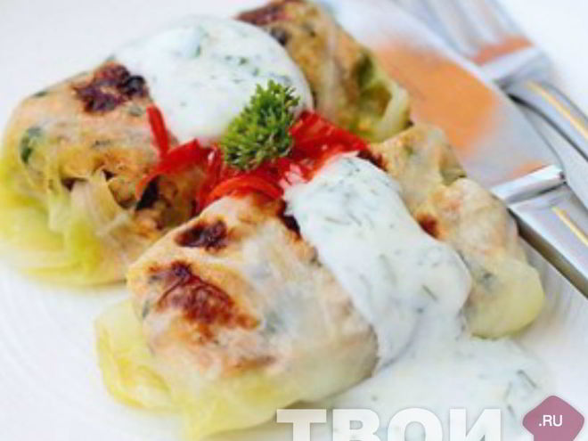 Рецепт диетических голубцов