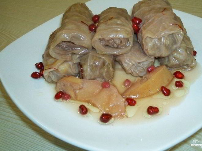 Рецепт долмы из капусты