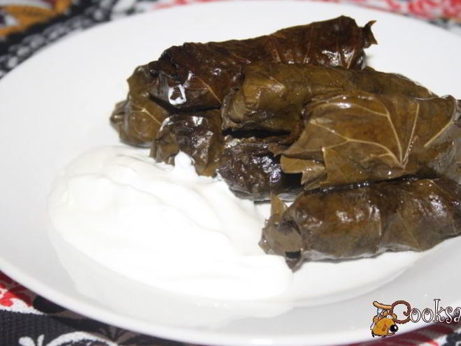 Рецепт долмы из свинины с яблоками