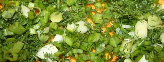 долма с филе морского окуня. Шаг 4